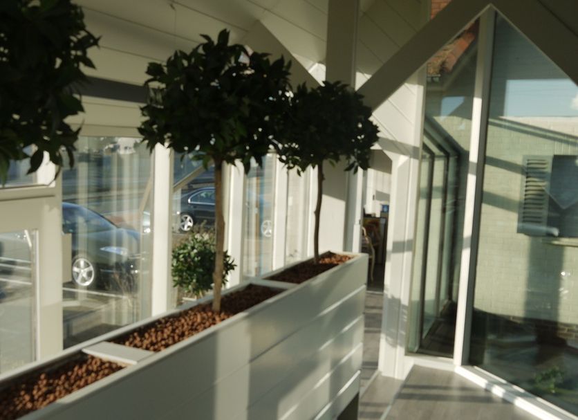 Hotel entrance Photo